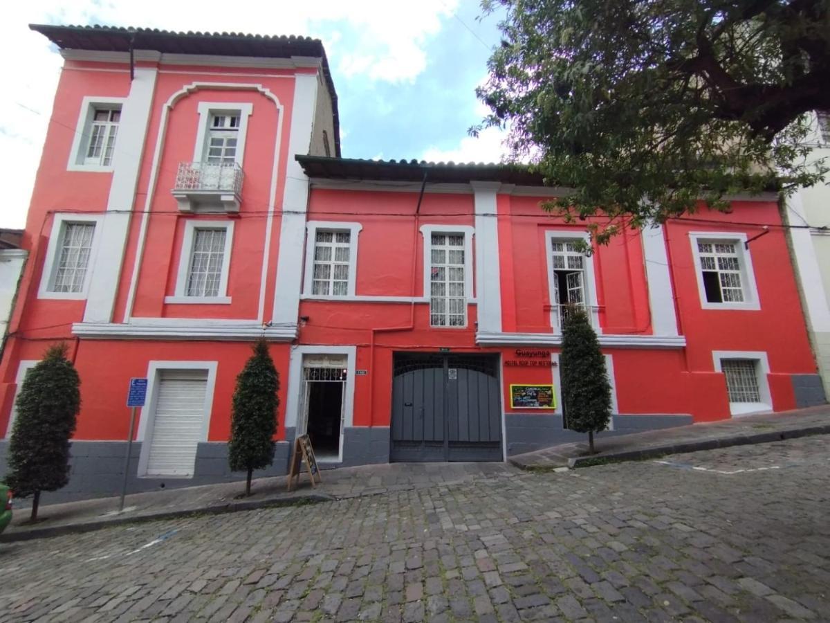 Hostal La Guayunga Rooftop Quito Exterior photo